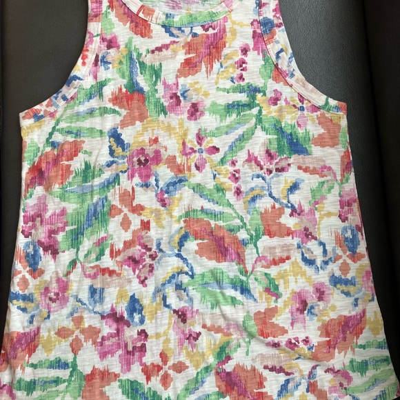 NEW Reitmans Women's Floral Pastel Watercolour Tank Top Size Small Flowy Summer - Picture 4 of 7